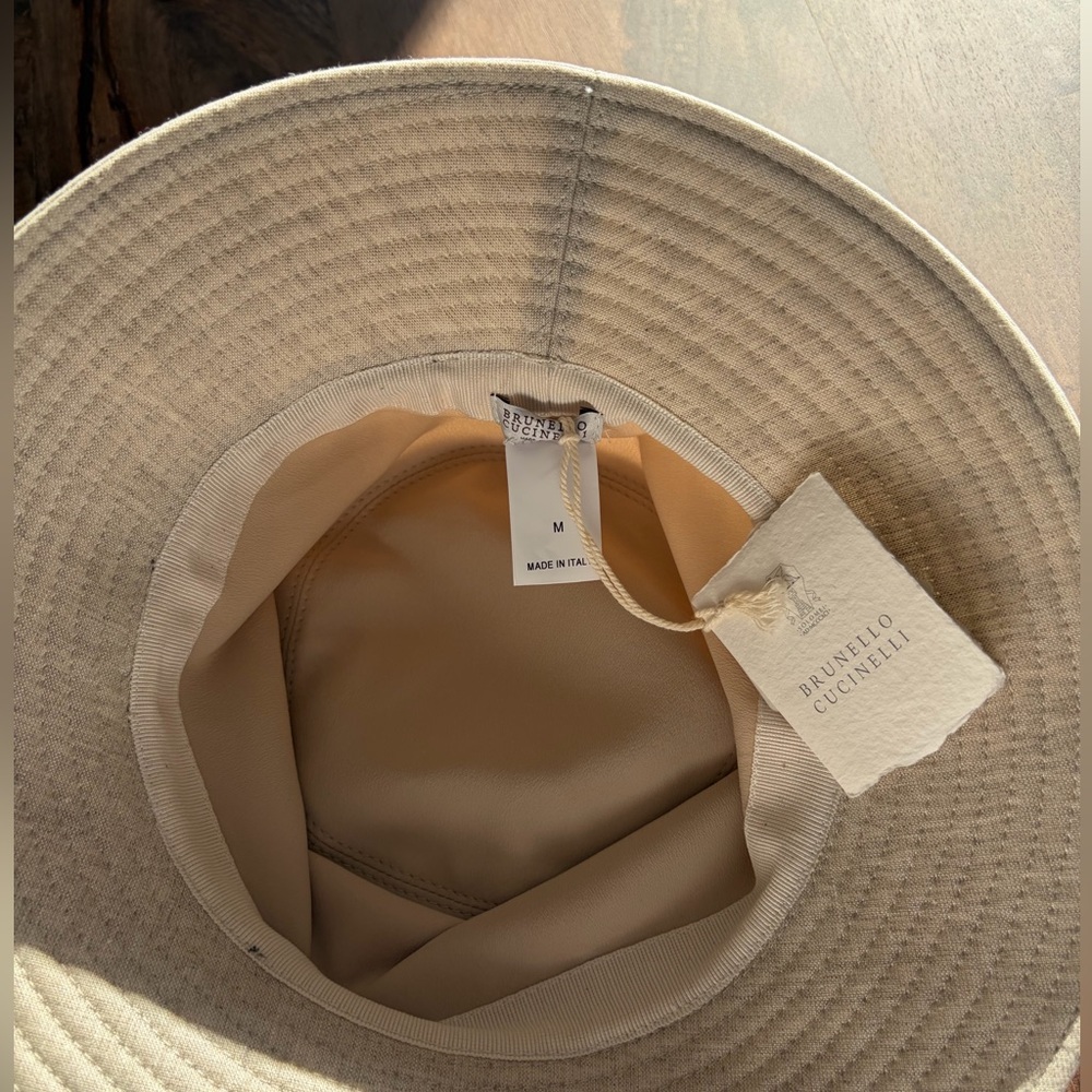 BRUNELLO CUCINELLI linen hat - Picture 5 of 6